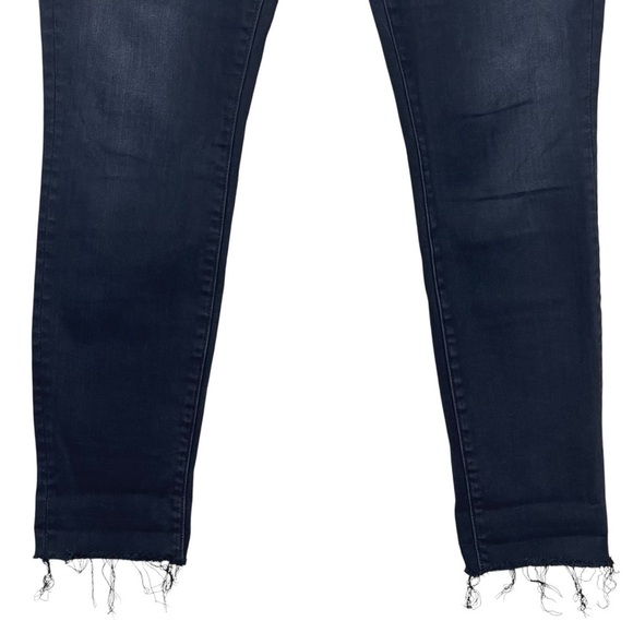 Mother High Waisted Looker Ankle Fray Womens 28 Skinny Raw Hem Stretch Revolve - Picture 4 of 10